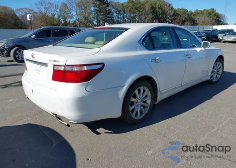 2008 Lexus Ls 460 z USA, uszkodzony, nr VIN JTHBL46FX85065079